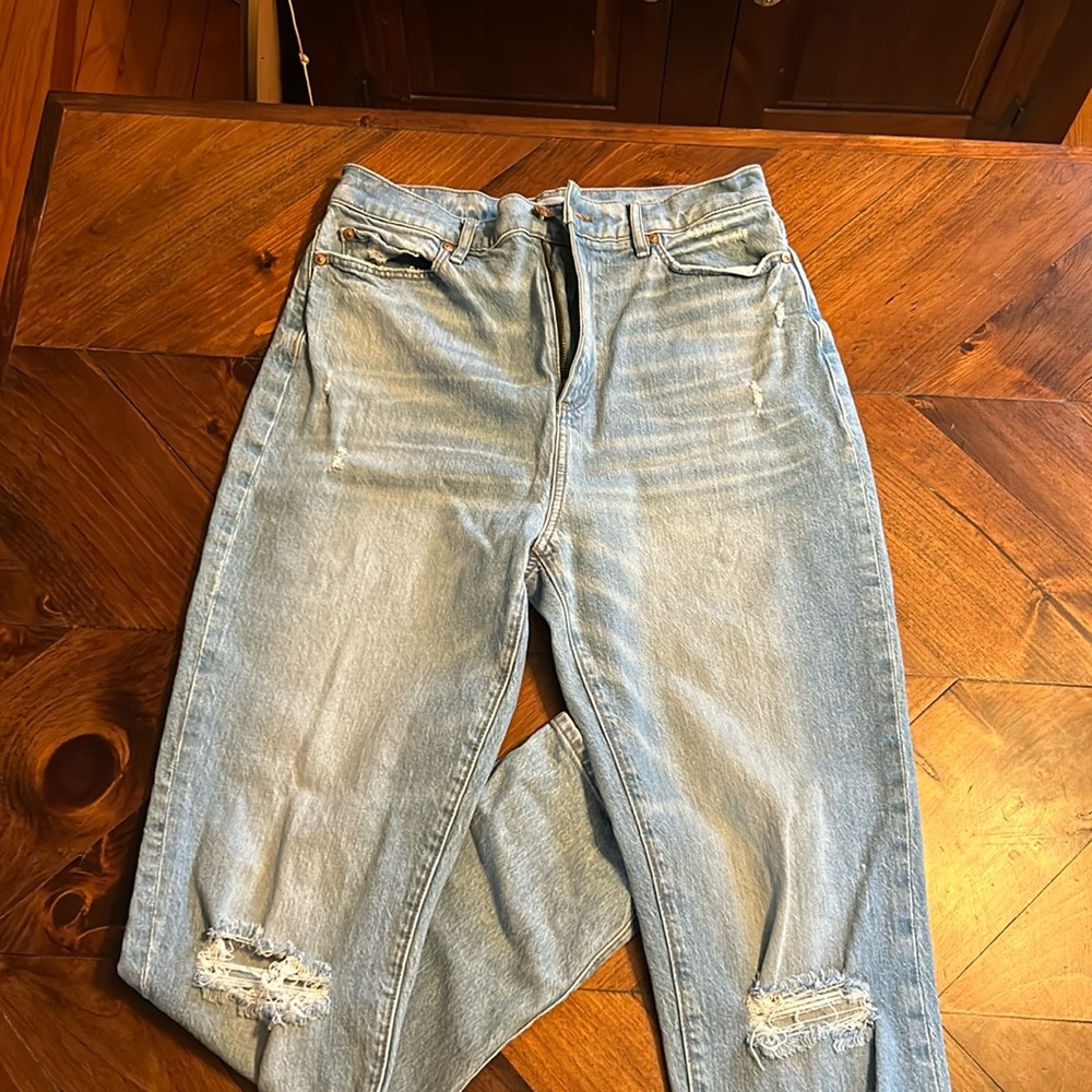 Loft high waist boyfriend jeans